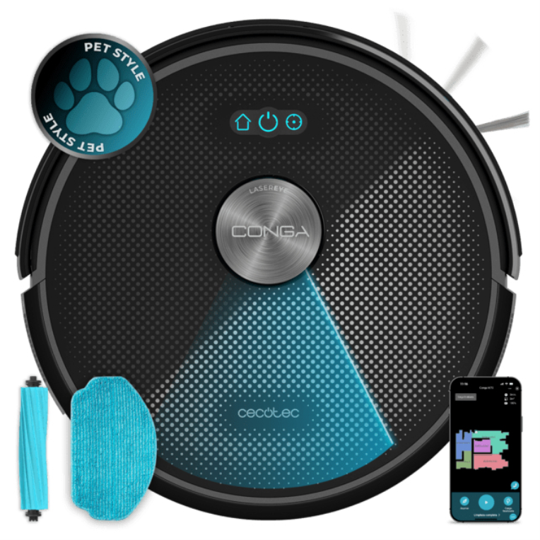Cecotec Conga M70 0,4 L Negro, Gris