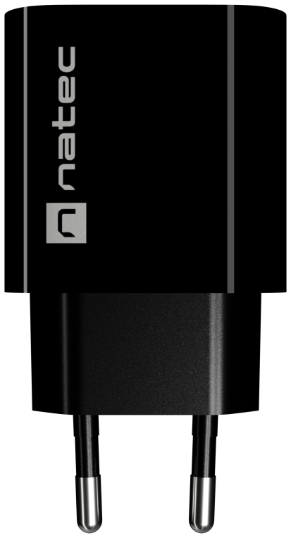 NATEC NUC-2397 cargador de dispositivo móvil Universal Negro Corriente alterna Carga rápida Interior