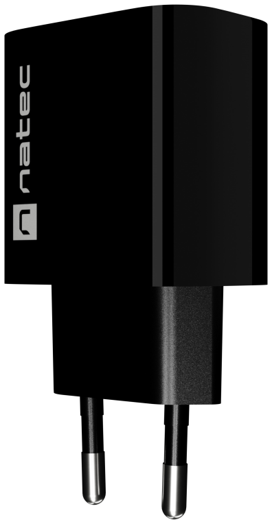 NATEC NUC-2397 cargador de dispositivo móvil Universal Negro Corriente alterna Carga rápida Interior