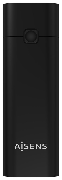 AISENS Caja Externa M.2 (NGFF) ASM2-020B NVMe a USB3.2 GEN2, Negra