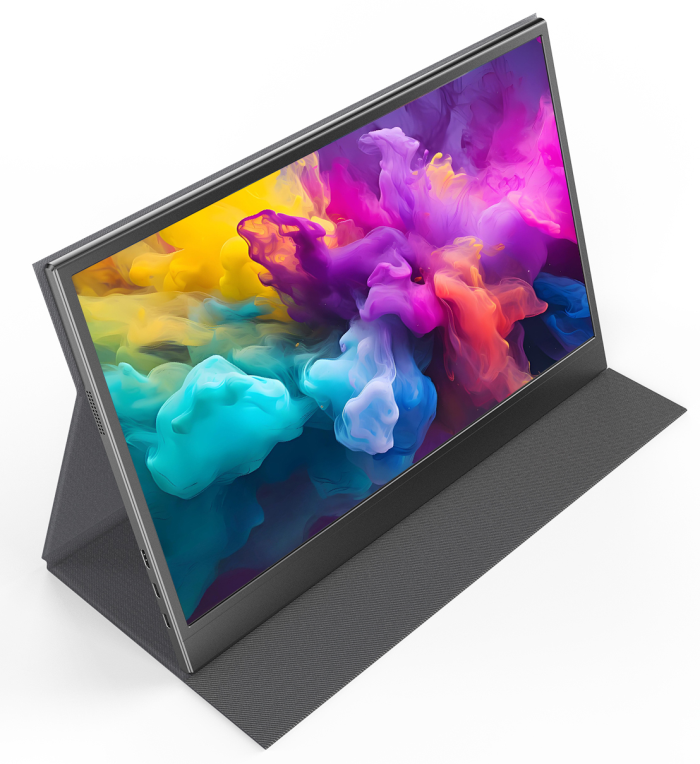 Denver PMO-15604 monitor o TV portátil Monitor portátil Negro 39,6 cm (15.6") LED 1920 x 1080 Pixeles