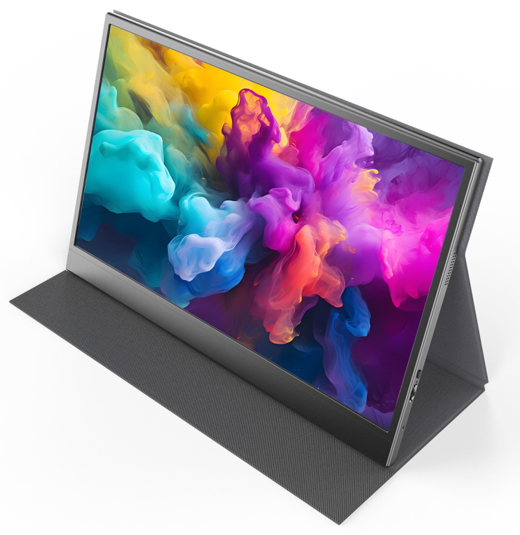 Denver PMO-15604 monitor o TV portátil Monitor portátil Negro 39,6 cm (15.6") LED 1920 x 1080 Pixeles