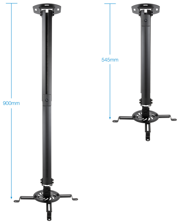 TooQ PJ3030TN-B montaje para projector Negro