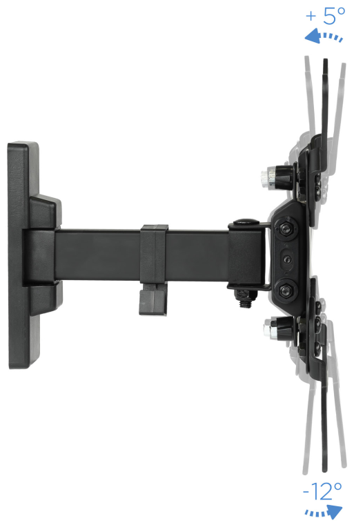 TooQ LP2042TNL-B soporte para TV 106,7 cm (42") Negro