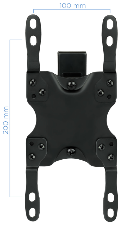 TooQ LP2042TNL-B soporte para TV 106,7 cm (42") Negro