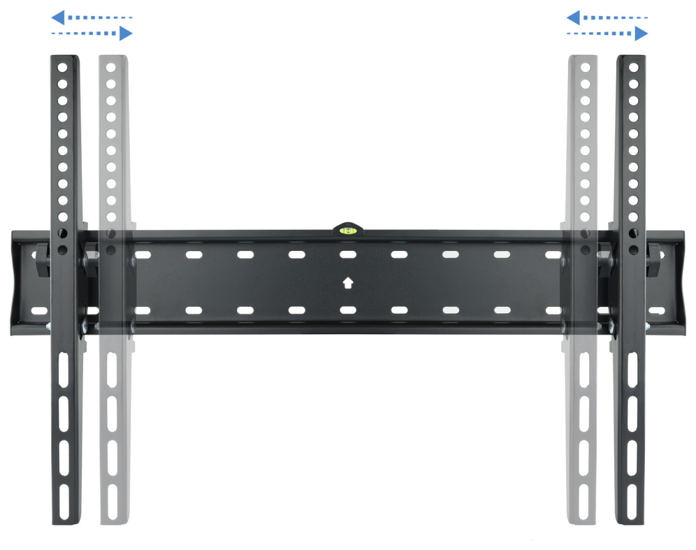 TooQ LP4270T-B soporte para TV 177,8 cm (70") Negro