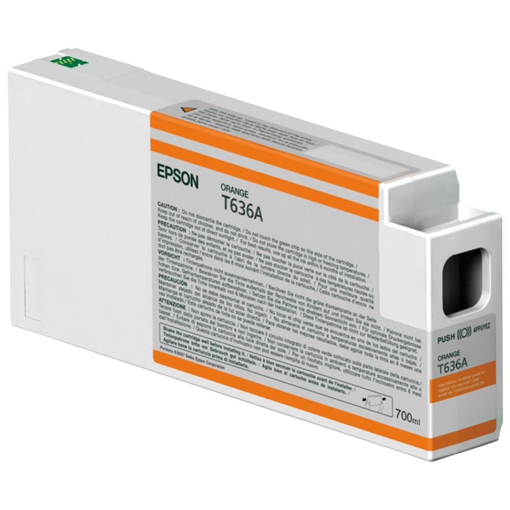 CARTUCHO TINTA EPSON STYLUS PHOTO 7900/9900 NARANJA 700ML