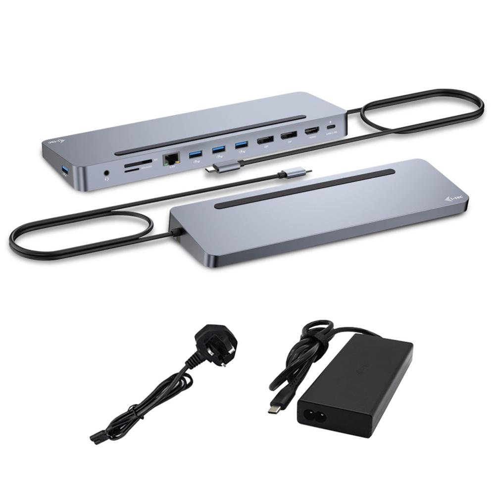DOCKING STATION I-TEC USB TIPO C 12 EN 1 + CARGADOR 100W