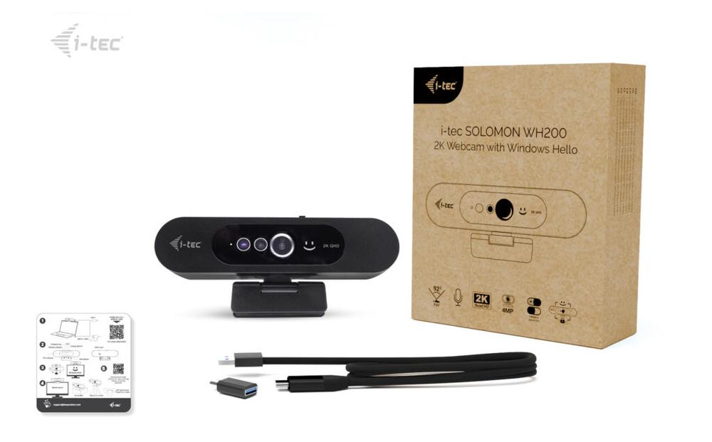 WEBCAM I-TEC SOLOMON WH200 2K 4MPX