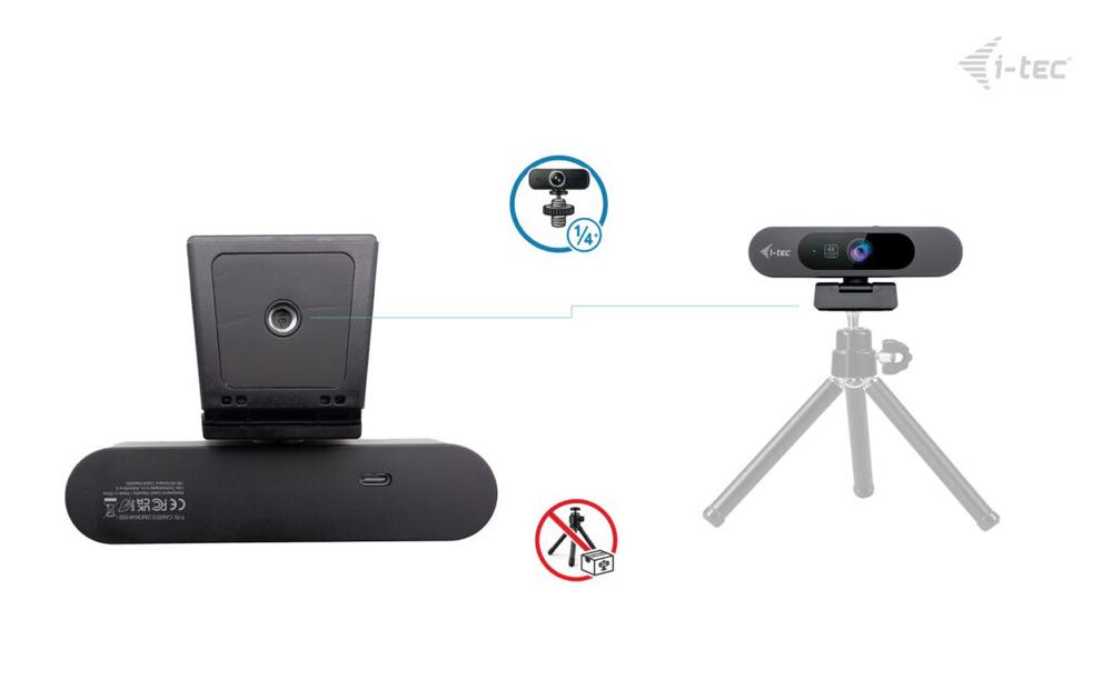 WEBCAM I-TEC SOLOMON PRO 900 4K UHD 8.29MPX