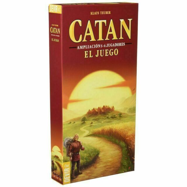 JUEGO DE MESA DEVIR COLONOS DE CATAN 5-6 JUGADORES PEGI 10