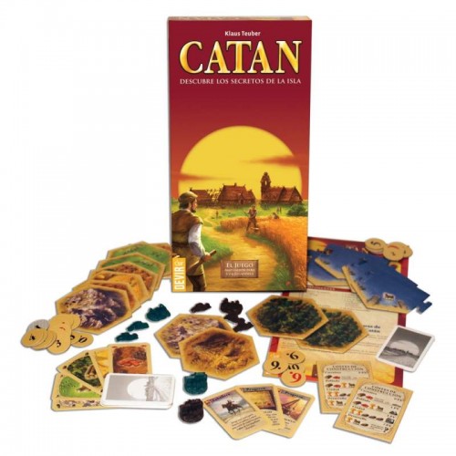 JUEGO DE MESA DEVIR COLONOS DE CATAN 5-6 JUGADORES PEGI 10