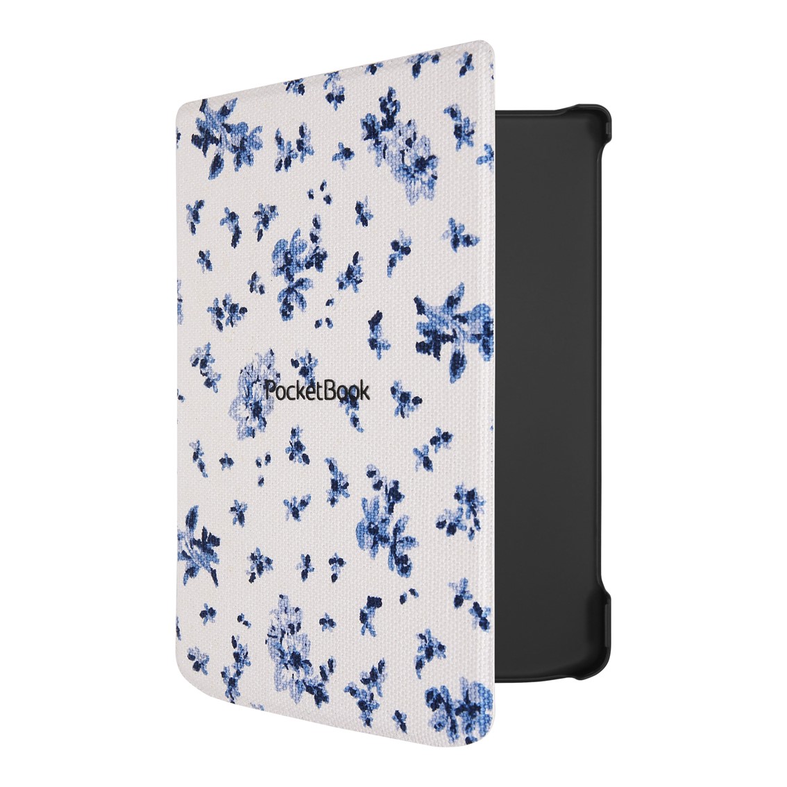 POCKETBOOK FUNDA SHELL SERIES VERSE + VERSE PRO / PATRON FLORES BLANCO AZUL