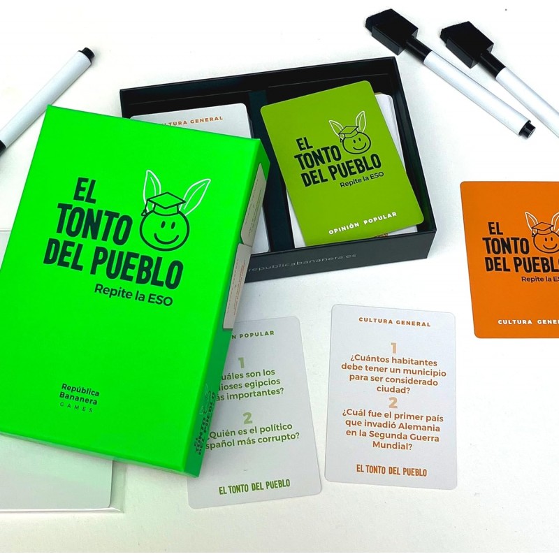JUEGO DE MESA EL TONTO DEL PUEBLO REPITE LA ESO