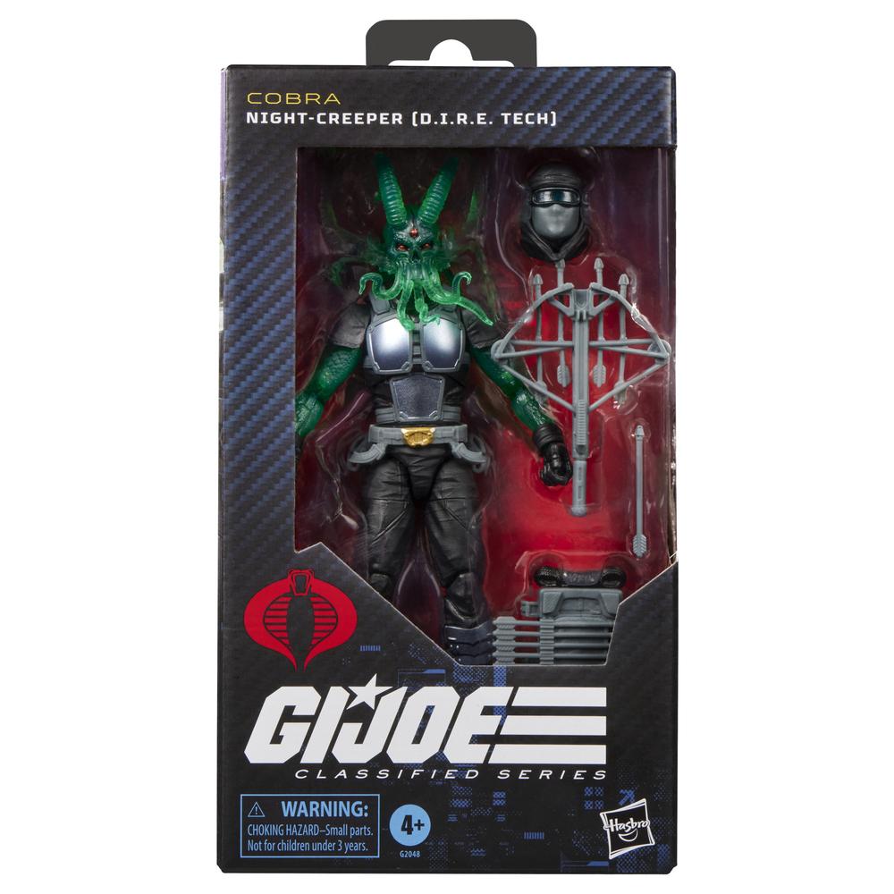 FIGURA HASBRO G.I. JOE CLASSIFIED SERIES COBRA NIGHT CREEPER