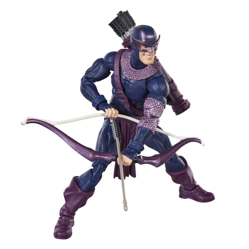 FIGURA HASBRO MARVEL LEGENDS SERIES BUILD A FIGURE MARVEL'S BOX DARK AVENGERS HAWKEYE