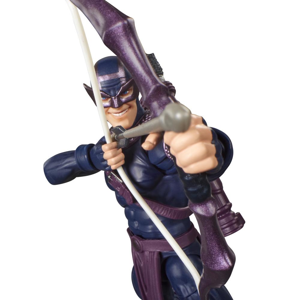 FIGURA HASBRO MARVEL LEGENDS SERIES BUILD A FIGURE MARVEL'S BOX DARK AVENGERS HAWKEYE