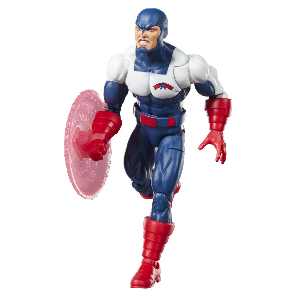 FIGURA HASBRO MARVEL LEGENDS SERIES BUILD A FIGURE MARVEL'S BOX U.S. AGENT (FORCE WORKS)