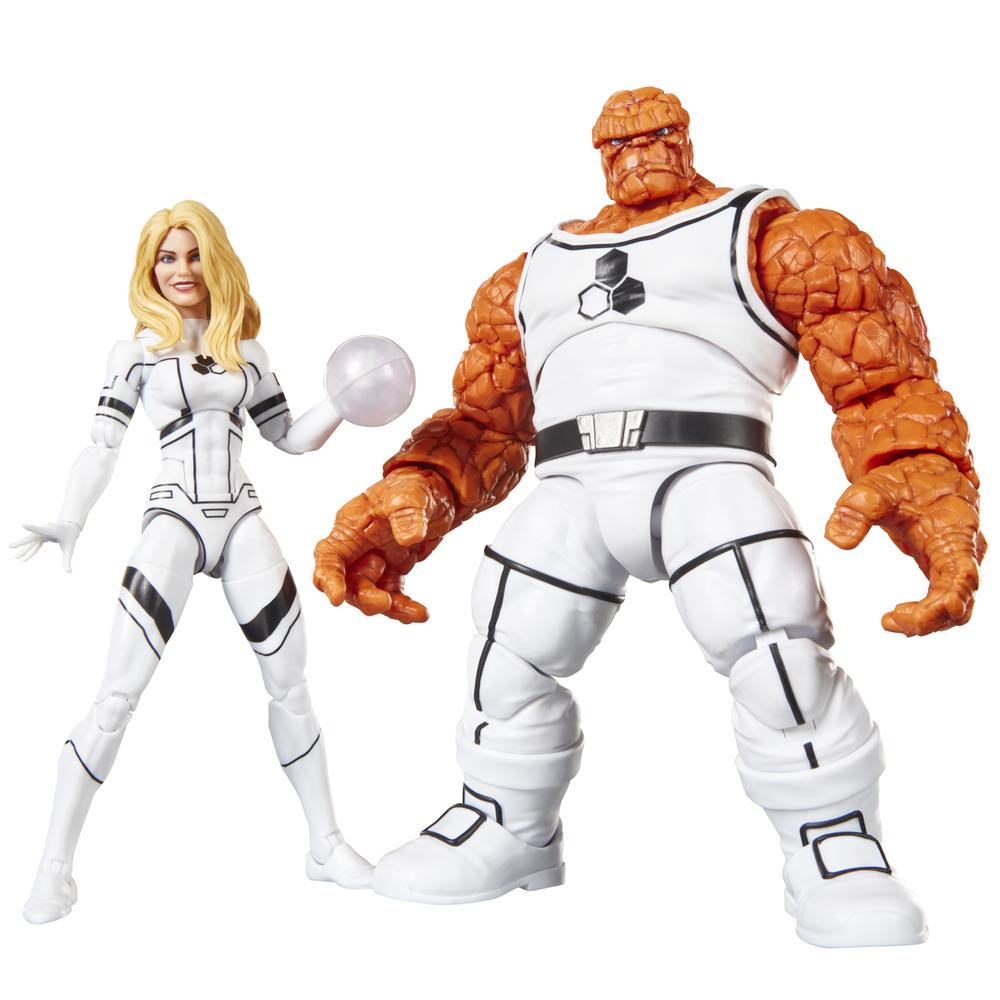 FIGURA HASBRO MARVEL LEGENDS SERIES MARVEL'S THE THING & MARVEL'S INVISIBLE WOMAN