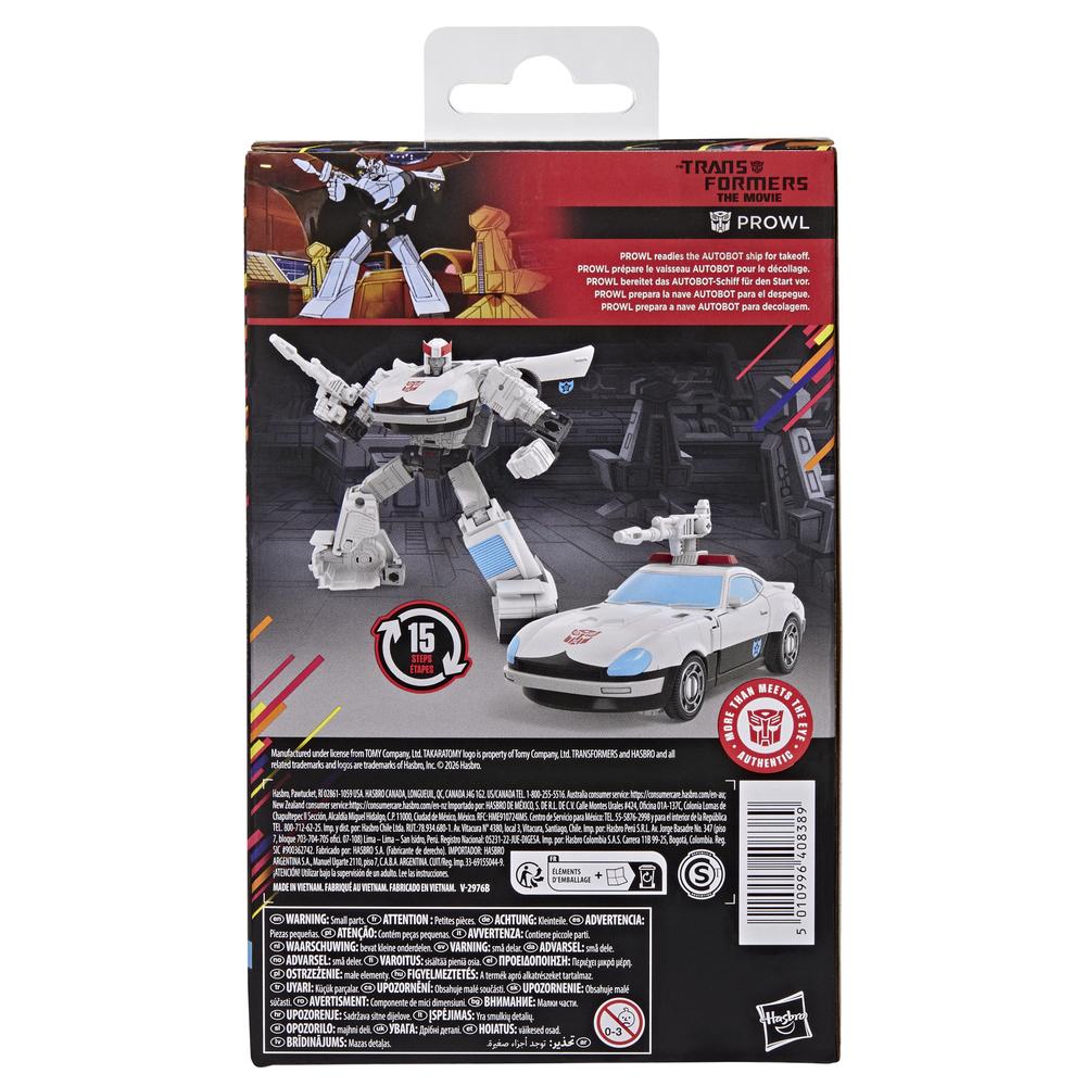 FIGURA HASBRO TRANSFORMERS STUDIO SERIES PROWL