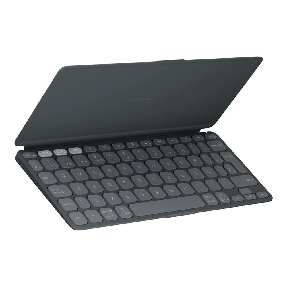 TECLADO LOGITECH KEYS TO GO 2 INALAMBRICO GRAFITO