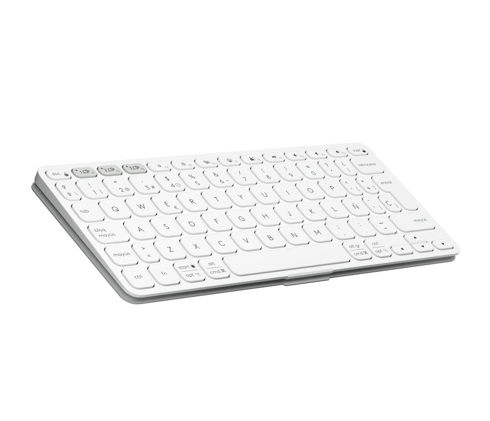 TECLADO LOGITECH KEYS TO GO 2 INALAMBRICO BLANCO