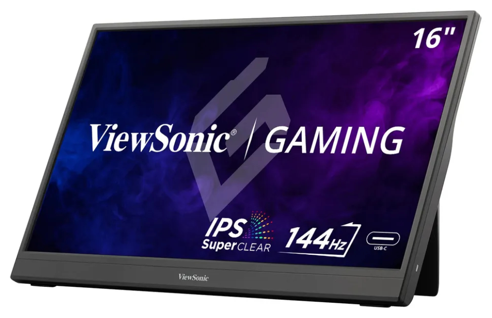 Viewsonic VX1654 monitor o TV portátil Monitor portátil Negro 39,6 cm (15.6") LED 1920 x 1080 Pixeles