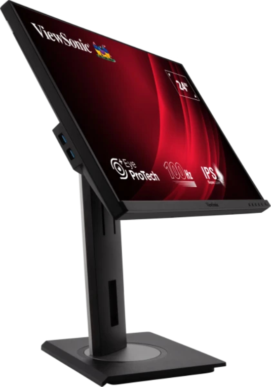 Viewsonic VG Series VG2448A-2 pantalla para PC 60,5 cm (23.8") 1920 x 1080 Pixeles Full HD LED Negro
