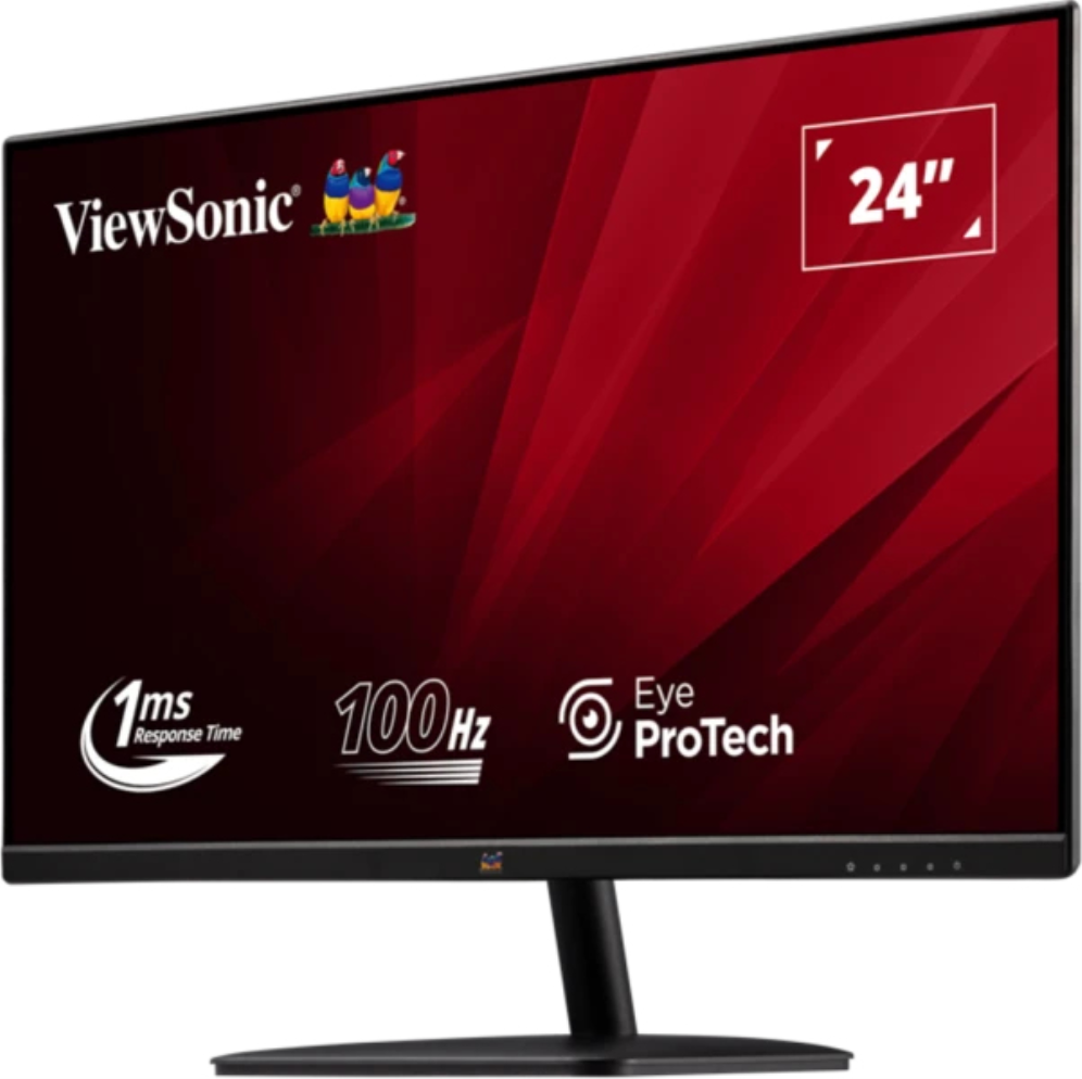 Viewsonic Value Series VA2432-MHD-3 pantalla para PC 61 cm (24") 1920 x 1080 Pixeles Full HD LED Negro