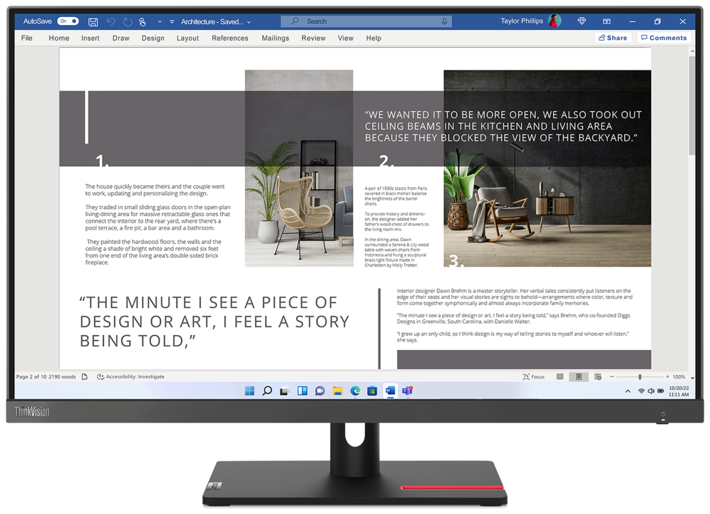Lenovo ThinkVision S27i-30 pantalla para PC 68,6 cm (27") 1920 x 1080 Pixeles Full HD LED Gris