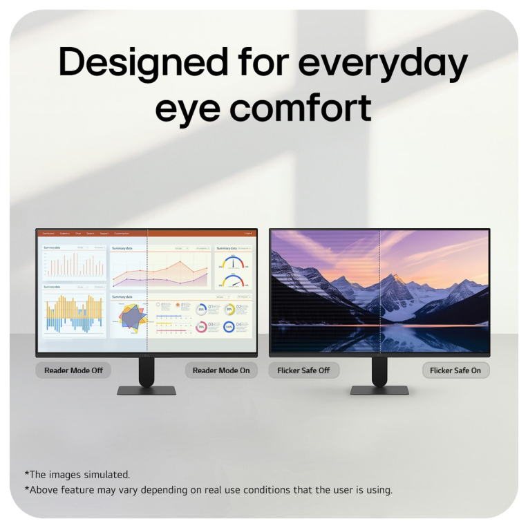 LG 27U411B-B pantalla para PC 68,6 cm (27") 1920 x 1080 Pixeles Full HD LCD Negro