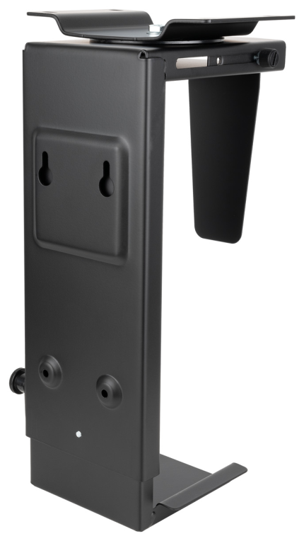 TooQ Soporte Metálico para CPU para Escritorio/Pared, Negro