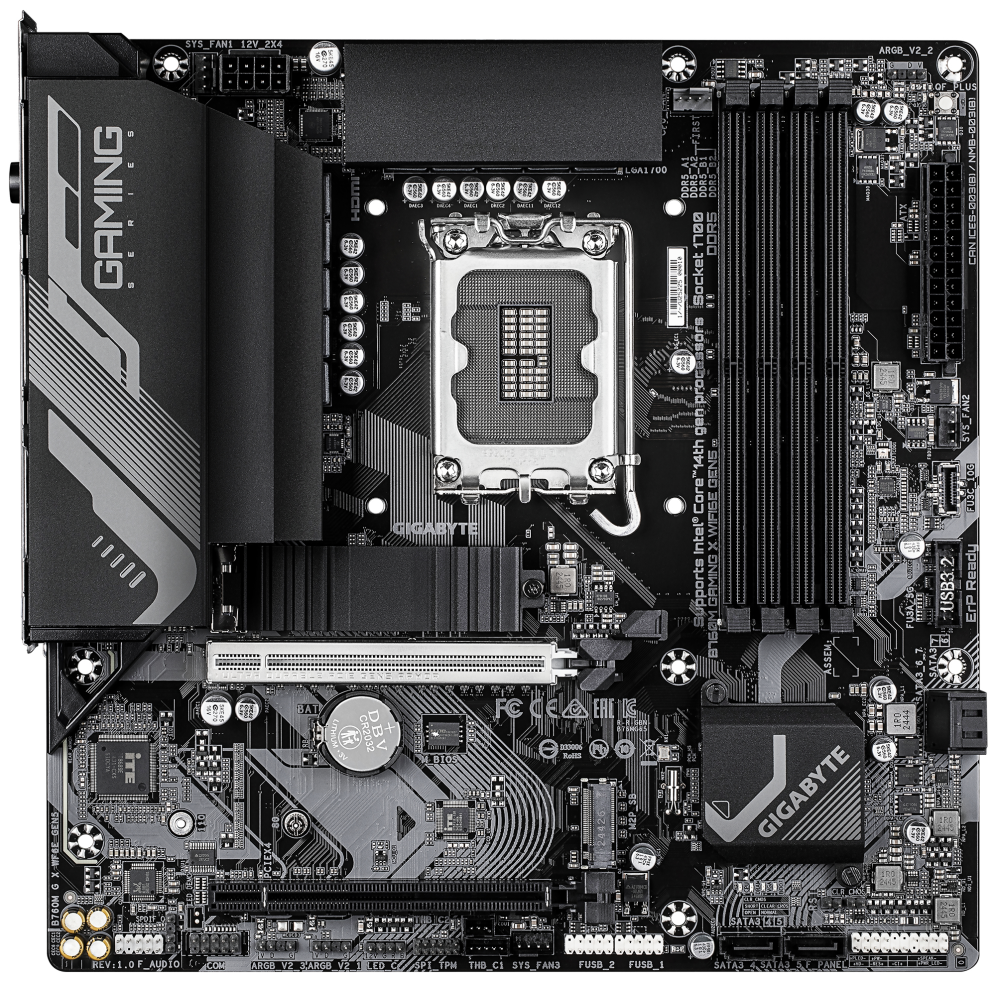 GIGABYTE B760M GAMING X WIFI6E GEN5 Placa Base