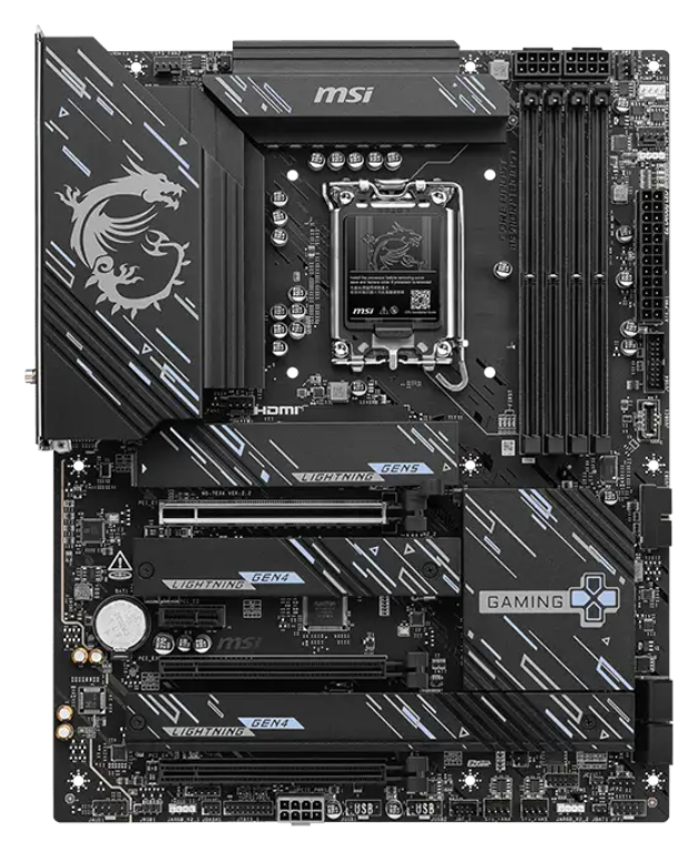 MSI Z890 GAMING PLUS WIFI6E placa base Intel Z890 LGA 1851 (Socket V1) ATX
