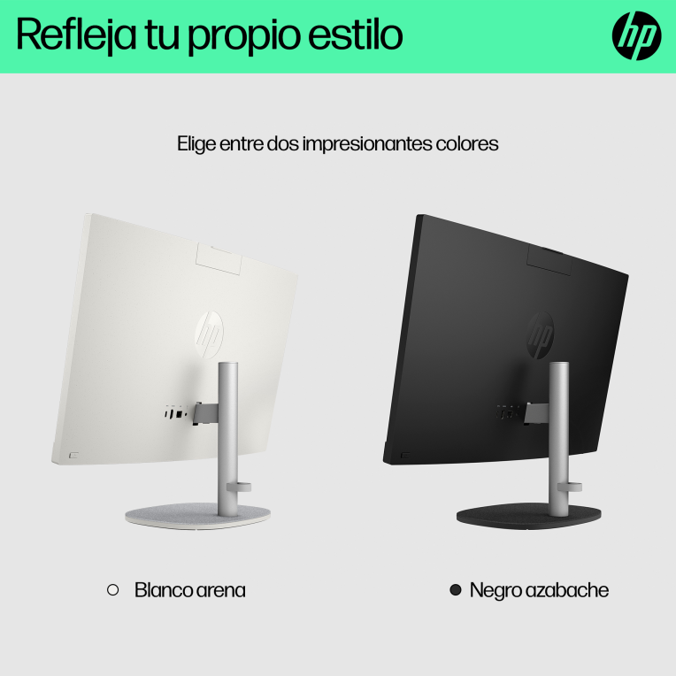 HP 24 -cr0129ns PC Intel® Core™ i5 i5-1335U 60,5 cm (23.8") 1920 x 1080 Pixeles PC todo en uno 16 GB DDR4-SDRAM 512 GB SSD Windows 11 Home Wi-Fi 6 (802.11ax) Blanco