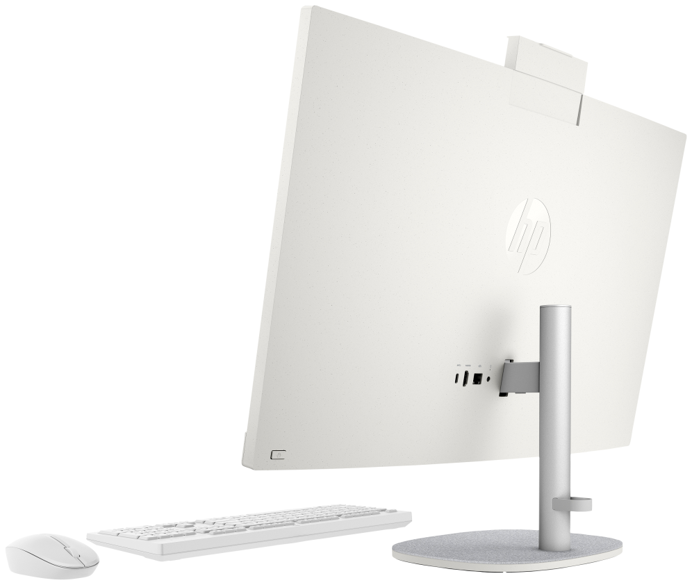 HP All-in-One 27-cr0090ns Intel® Core™ i5 i5-1335U 68,6 cm (27") 1920 x 1080 Pixeles PC todo en uno 16 GB DDR4-SDRAM 512 GB SSD FreeDOS Wi-Fi 6 (802.11ax) Blanco