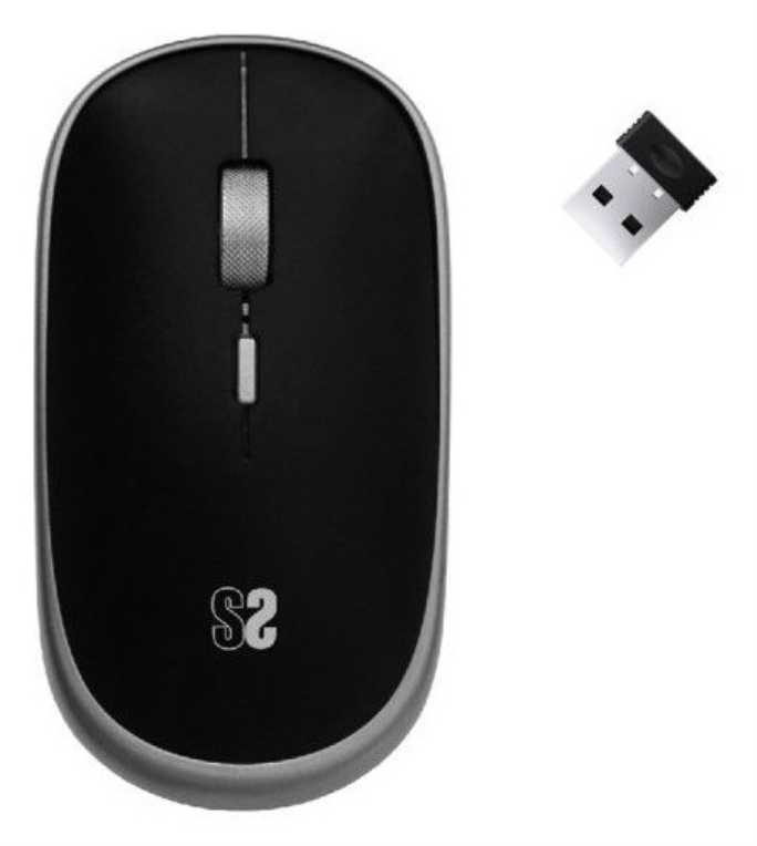 SUBBLIM Ratón Inalámbrico Mini Wireless Mini Mouse Space Grey