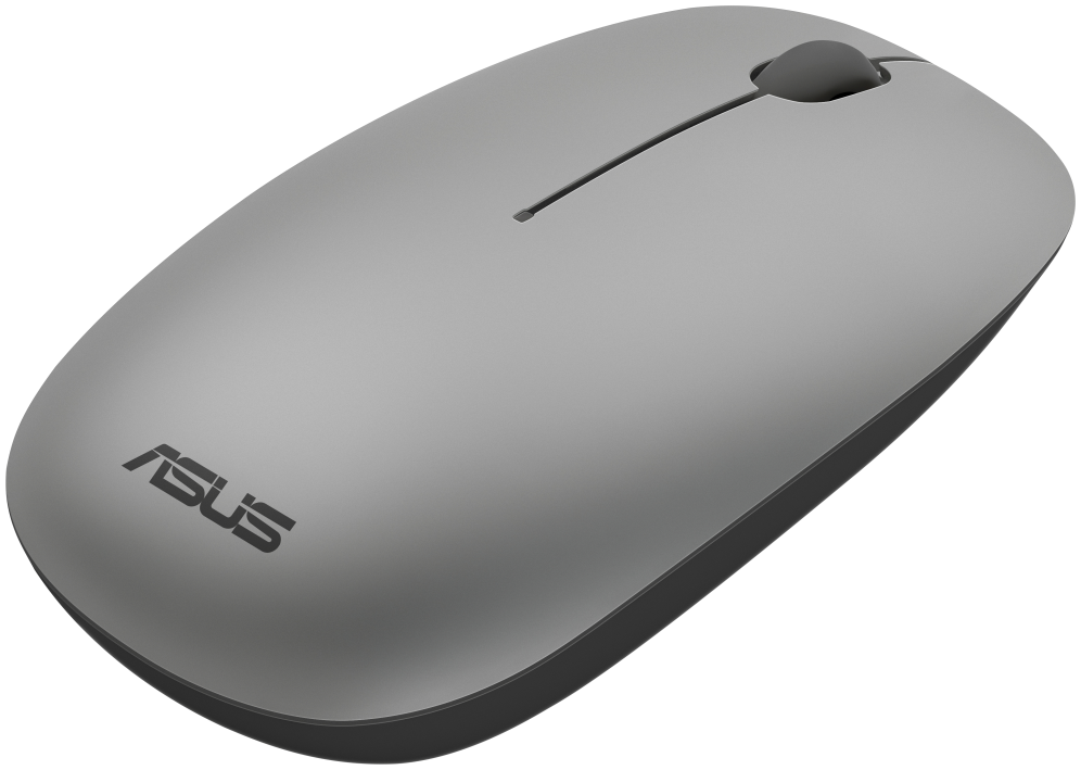 ASUS W5000 Wireless Keyboard and Mouse Set teclado Ratón incluido Oficina RF inalámbrico QWERTY Español Negro, Gris
