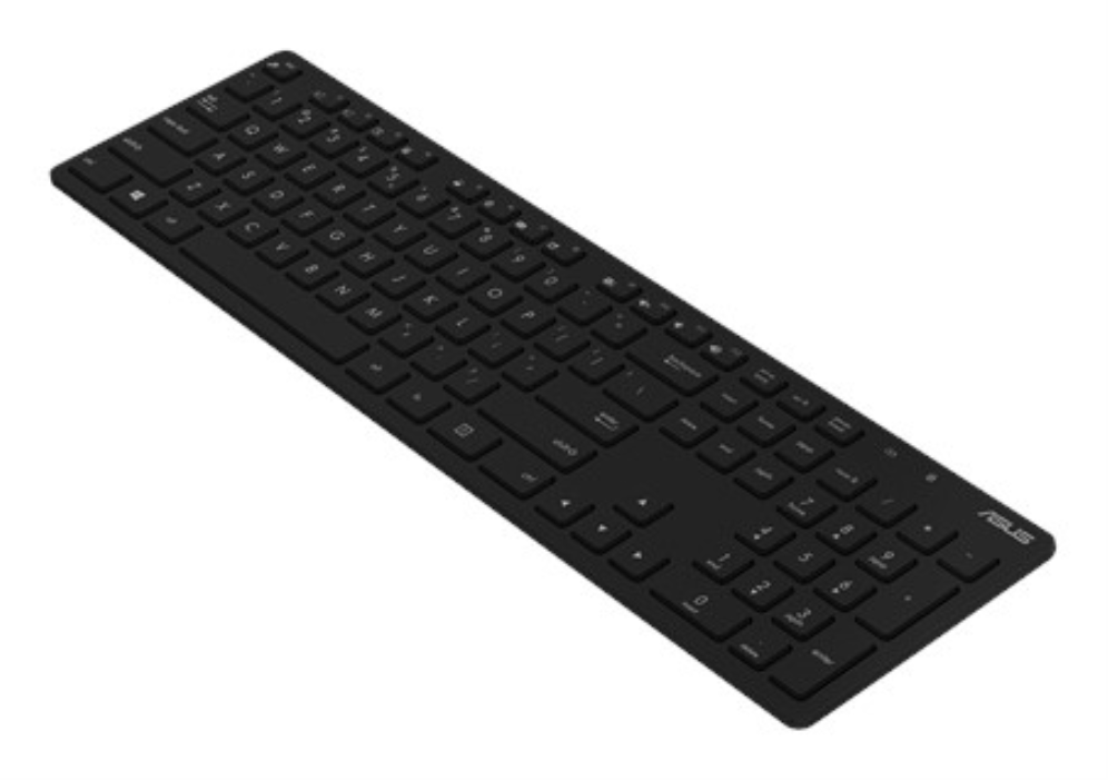 ASUS W5000 teclado Ratón incluido Oficina RF inalámbrico Negro