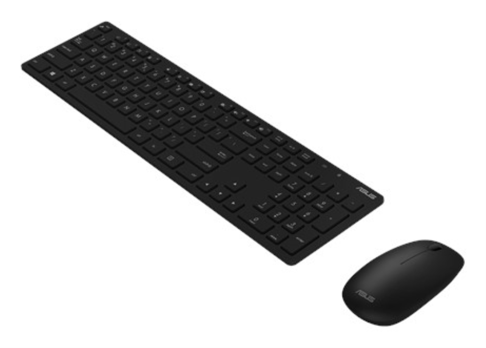 ASUS W5000 teclado Ratón incluido Oficina RF inalámbrico Negro