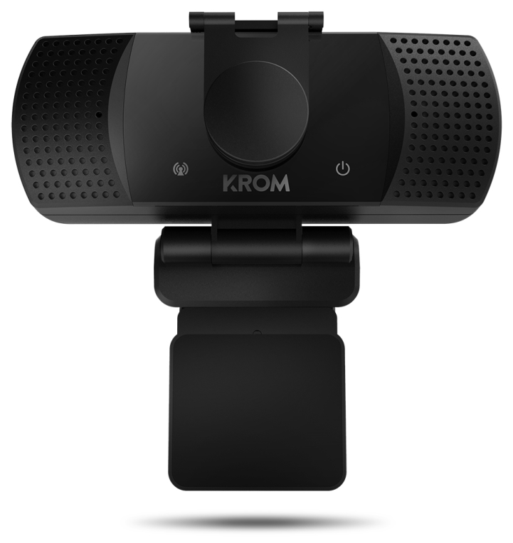 Krom Kam cámara web 1920 x 1080 Pixeles USB 2.0 Negro