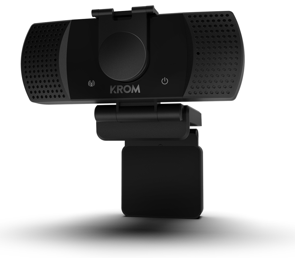 Krom Kam cámara web 1920 x 1080 Pixeles USB 2.0 Negro