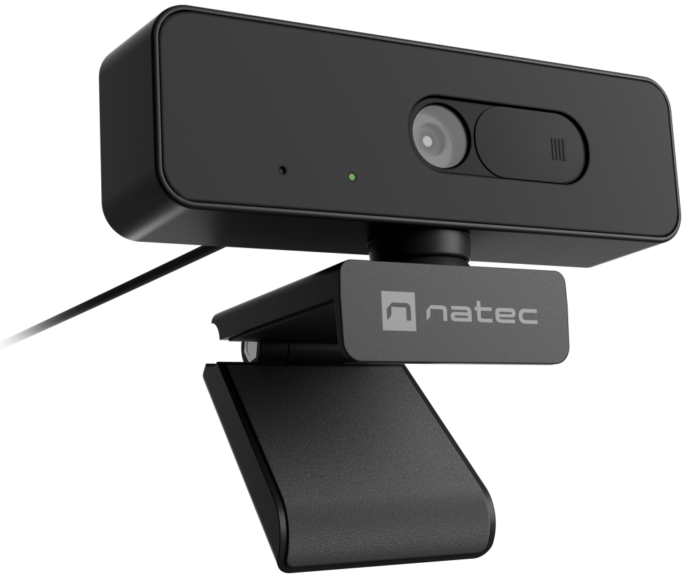 NATEC Galago cámara web 2 MP 1920 x 1080 Pixeles USB Negro