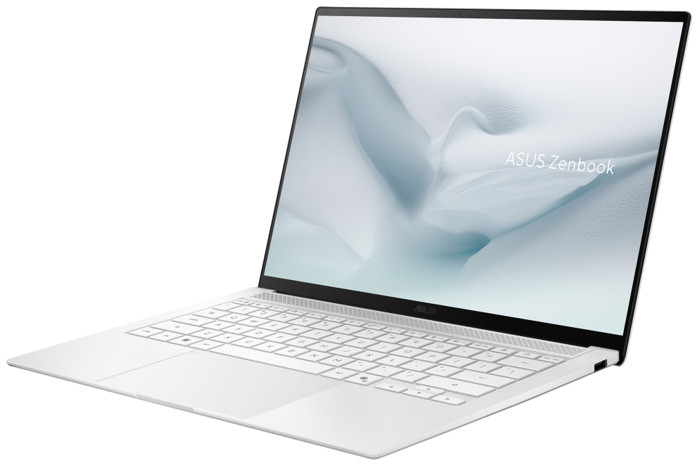 ASUS Zenbook S14 OLED UX5406AA-SU337W Copilot+ PC Copilot+ PC - Portátil 14" WQXGA+ 120Hz (Core Ultra 9 386H, 16GB RAM, 512GB SSD, Graphics, Win 11 Home) Blanco Escandinavo - Tec. QWERTY Esp