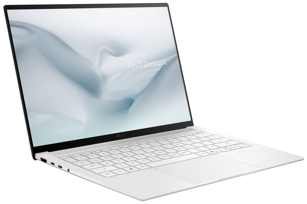 ASUS Zenbook S14 OLED UX5406AA-SU337W Copilot+ PC Copilot+ PC - Portátil 14" WQXGA+ 120Hz (Core Ultra 9 386H, 16GB RAM, 512GB SSD, Graphics, Win 11 Home) Blanco Escandinavo - Tec. QWERTY Esp