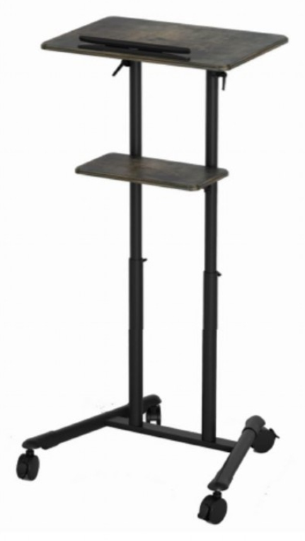 Gembird TVS-DESK-01-BK escritorio de pie Negro
