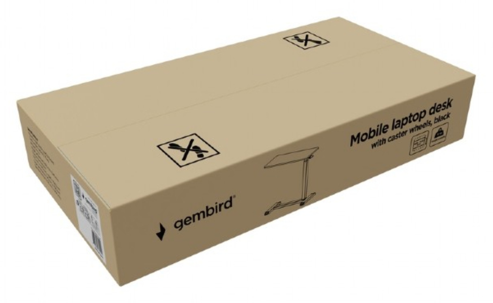 Gembird TVS-DESK-02-BK escritorio para ordenador Negro