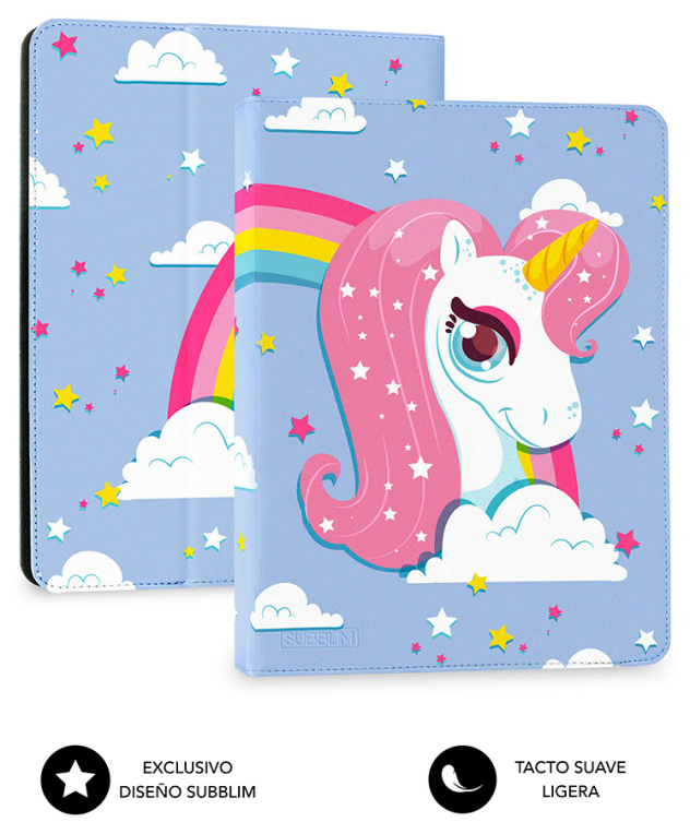 SUBBLIM Funda Tablet Universal TRENDY CASE UNICORN 10.1"
