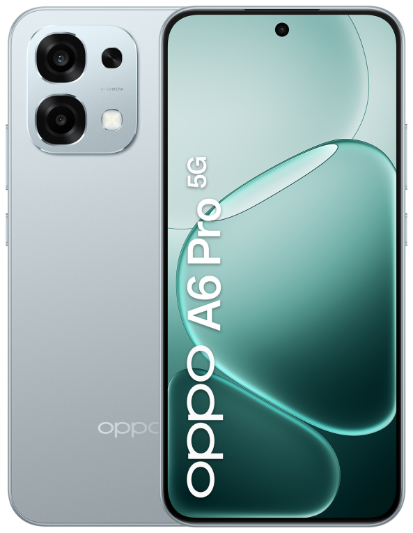 OPPO A6 Pro 5G 16,7 cm (6.57") SIM doble Android 15 USB Tipo C 8 GB 256 GB 6500 mAh Titanio