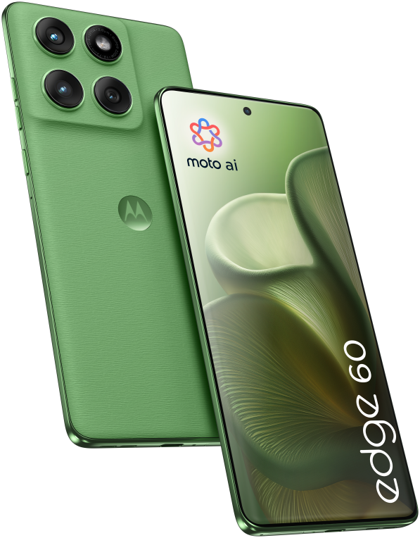 Motorola edge 60 16,9 cm (6.67") SIM doble Android 15 5G USB Tipo C 12 GB 512 GB 5200 mAh Verde